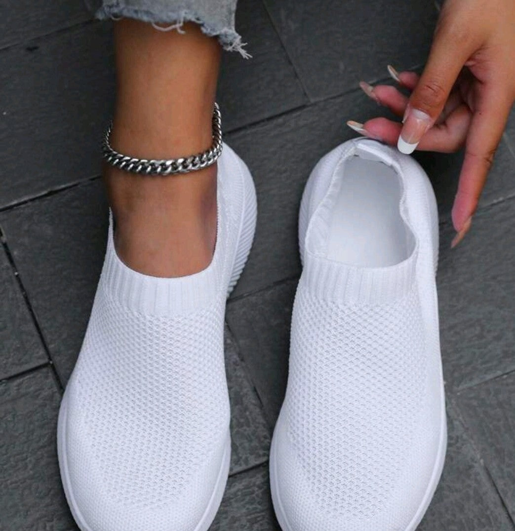 White Sock Trainers