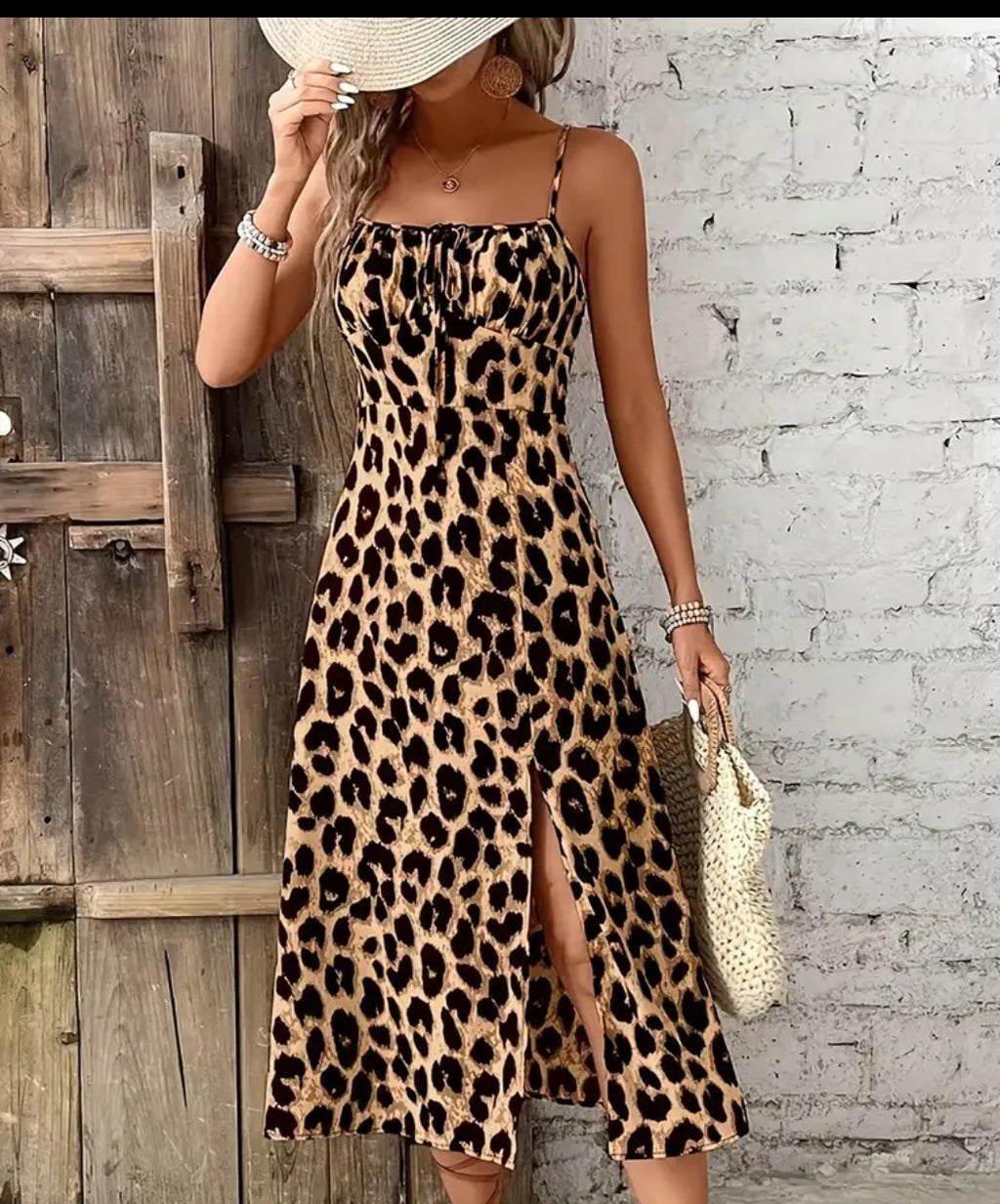 Leopard Print Dress