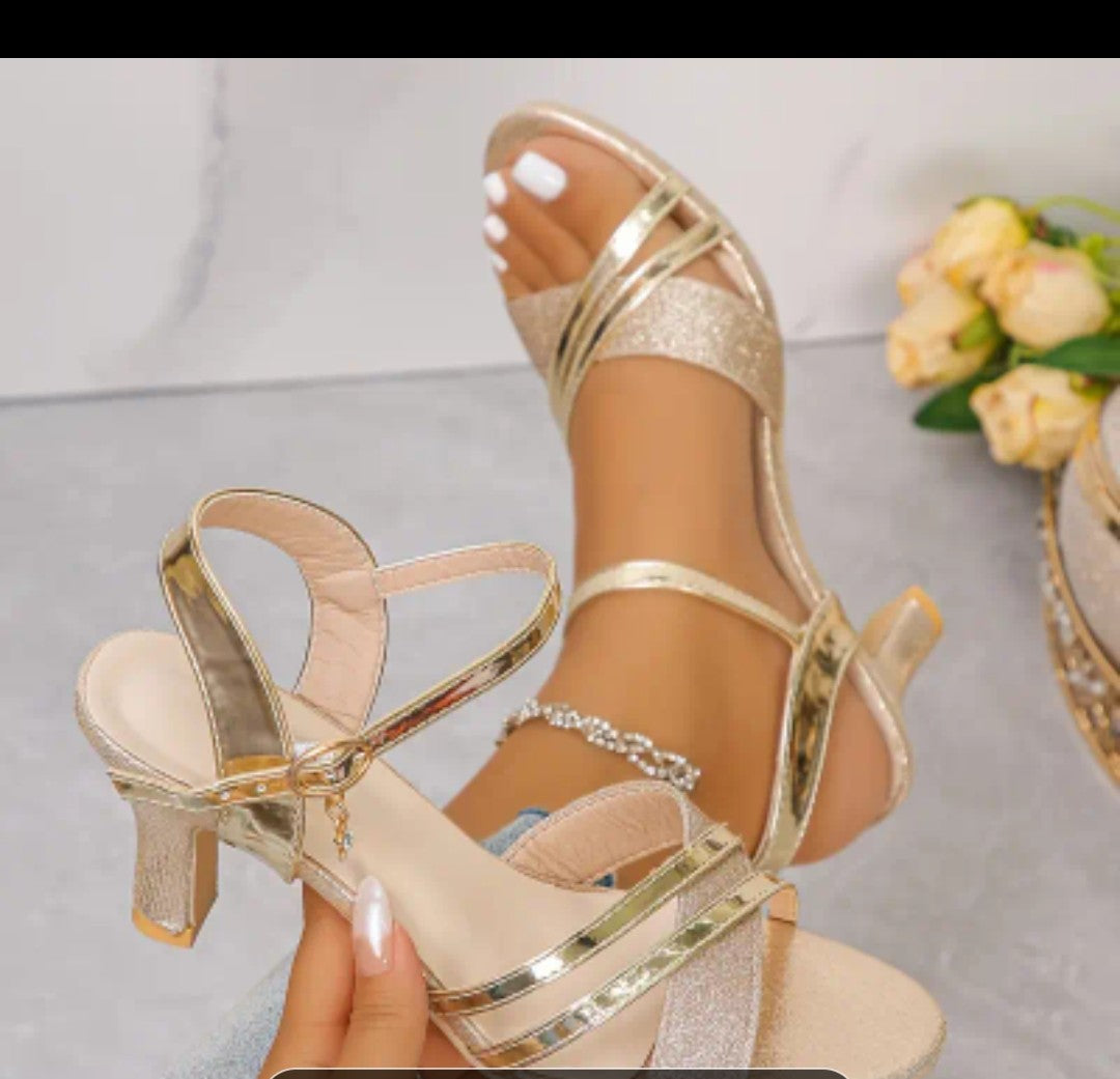 Gold Sandals