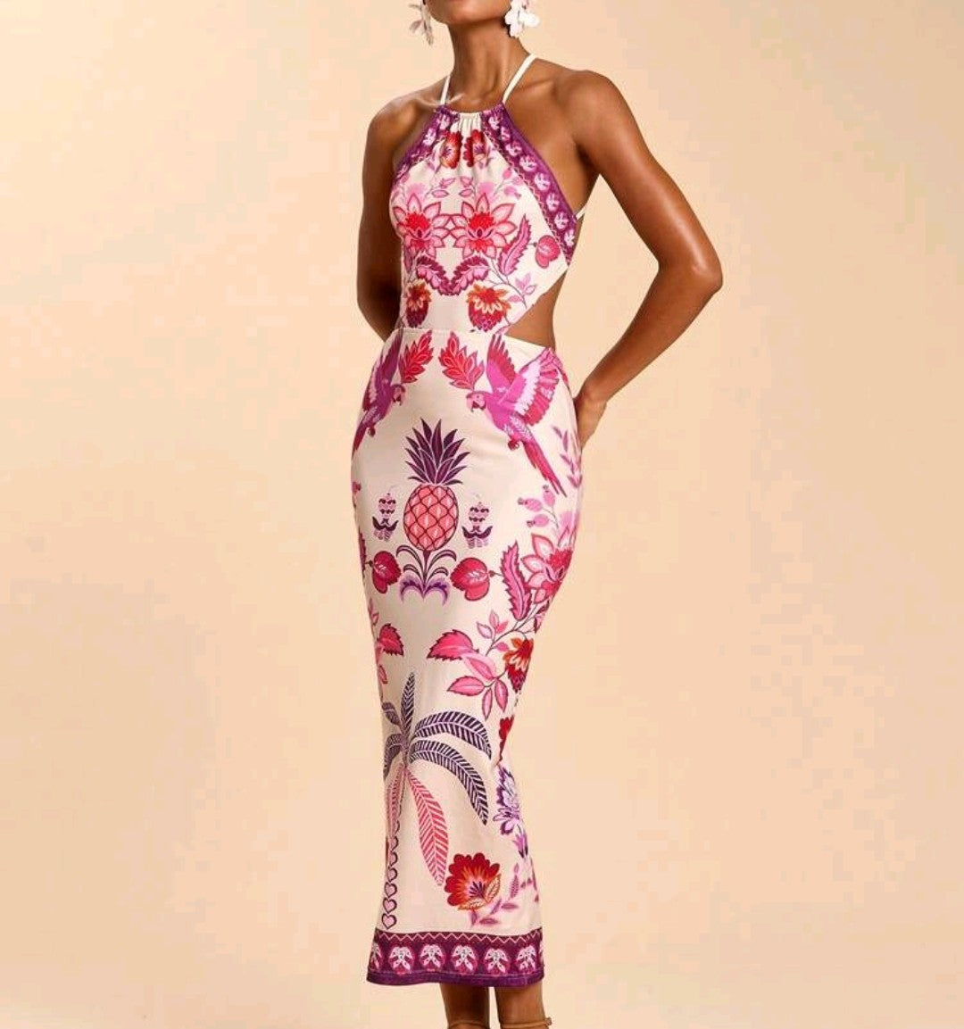 Pink Beach Dress
